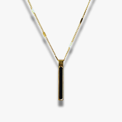 Minimalist Vertical Bar Pendant Necklace for Women | Daily & Party Wear Jewelry