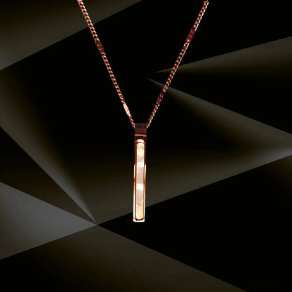 Minimalist Vertical Bar Pendant Necklace for Women | Daily & Party Wear Jewelry